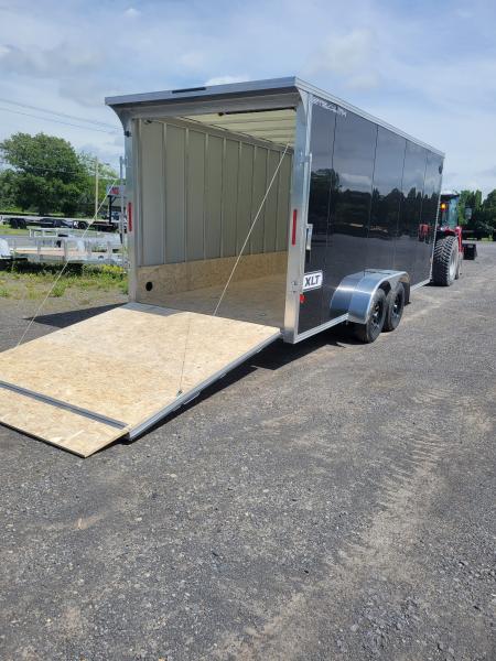 New 2027 ALCOM E7X18-IF STEALTH Snowmobile Trailer