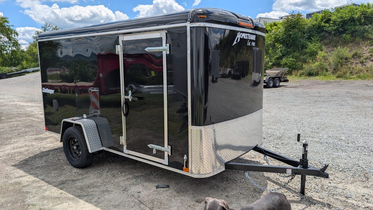 New 2027 Homesteader 6x12 Challenger Cargo Trailer w/ Ramp Door