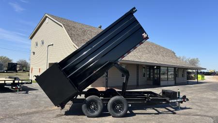 New 2027 PJ 83"x14' BP Tandem Axle Dump w/ 48" Sides – D7