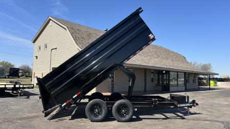 New 2027 PJ 83"x14' BP Tandem Axle Dump w/ 48" Sides – D7
