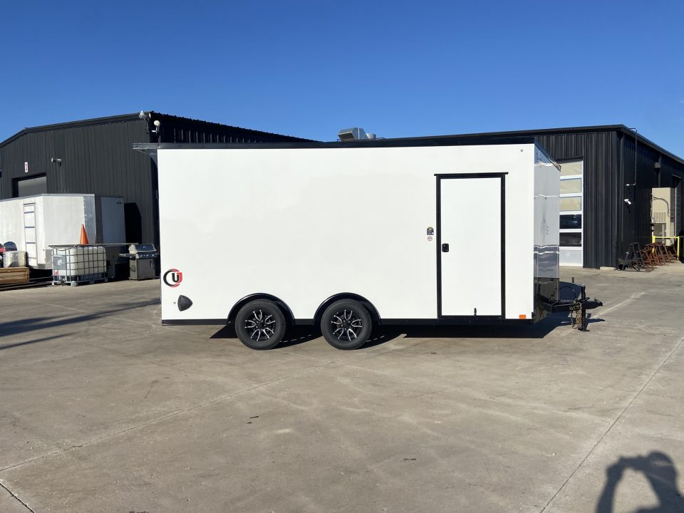 New United Trailers UJ-8.5X16 Enclosed Trailer