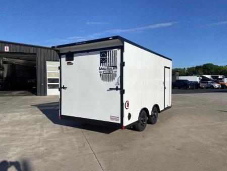 New United Trailers UJ-8.5X16 Enclosed Trailer