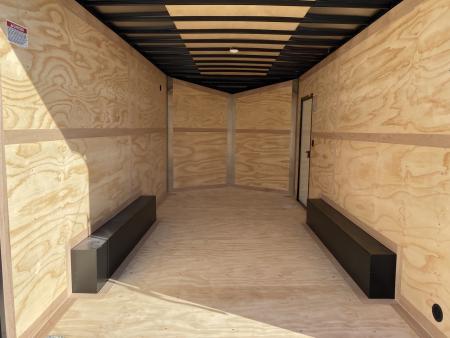 New United Trailers UJ-8.5X16 Enclosed Trailer