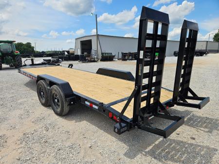 New 2026 Load Trail 83X22 TANDEM 14K EQUIPMENT HAULER W/6" I-BEAM FRAME FULL TONGUE BOX & WIDE STANDUPS