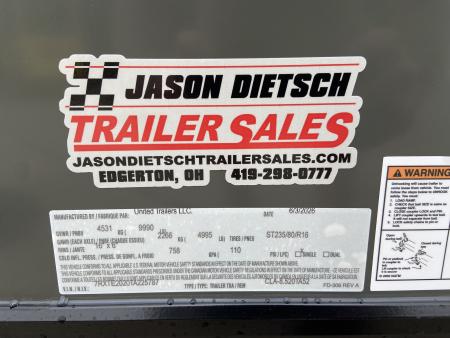 New United CLA-8.5x20 Car Trailer