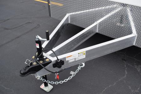 New INTECH 8.5x24 LITE SERIES ALL ALUMINUM CAR HAULER W/ Full Escape Door