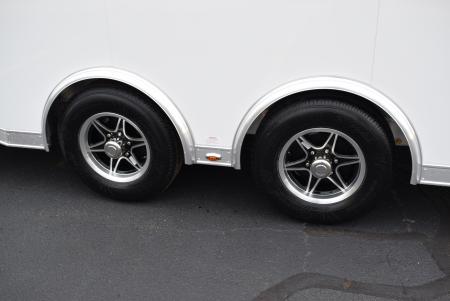 New INTECH 8.5x24 LITE SERIES ALL ALUMINUM CAR HAULER W/ Full Escape Door