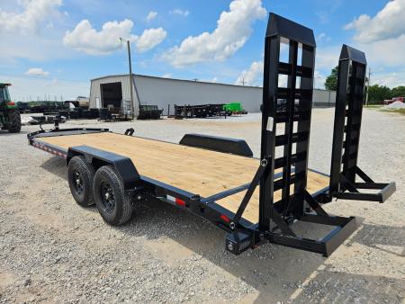 New 2026 Load Trail 83X22 TANDEM 14K EQUIPMENT HAULER W/6" I-BEAM FRAME FULL TONGUE BOX & WIDE STANDUPS