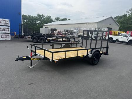 New 2026 Big Tex Trailers 35SA-12R1A-4PBK 6.5X12 SA Utility Trailer
