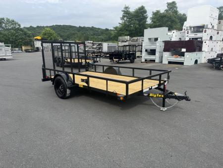 New 2026 Big Tex Trailers 35SA-12R1A-4PBK 6.5X12 SA Utility Trailer