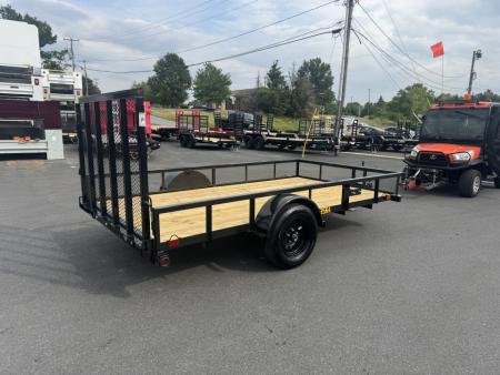 New 2026 Big Tex Trailers 35SA-12R1A-4PBK 6.5X12 SA Utility Trailer
