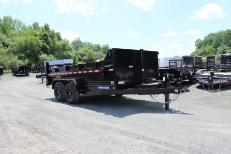 New 2026 Sure-Trac 7x14 14K Telescopic Dump Trailer