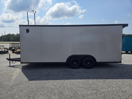 New 2026 COVERED WAGON 8.5X20 ENCLOSED TRAILER WITH 5200LB AXLES AND BLACK OUT PACKAGE