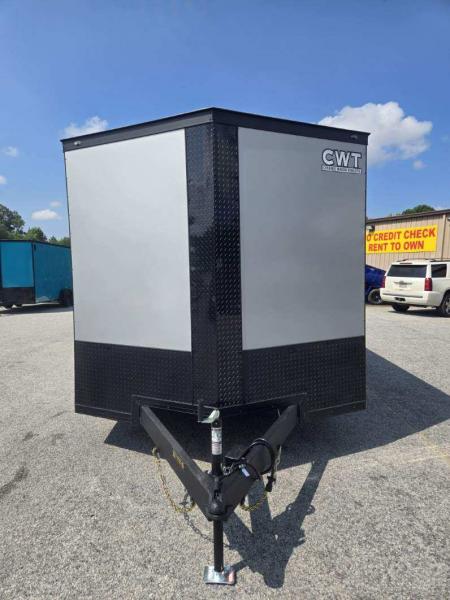New 2026 COVERED WAGON 8.5X20 ENCLOSED TRAILER WITH 5200LB AXLES AND BLACK OUT PACKAGE
