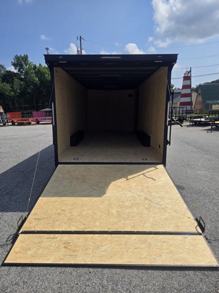 New 2026 COVERED WAGON 8.5X20 ENCLOSED TRAILER WITH 5200LB AXLES AND BLACK OUT PACKAGE