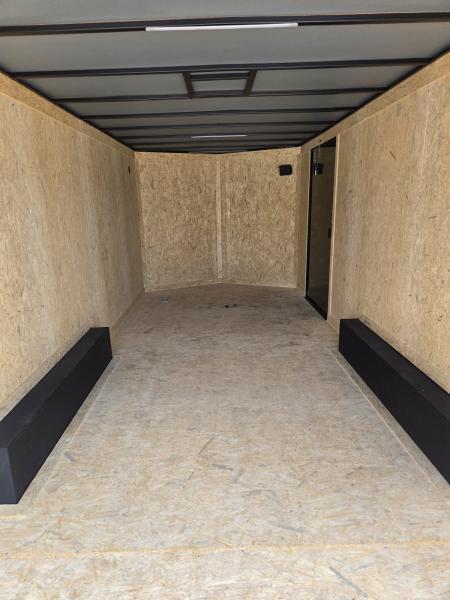 New 2026 COVERED WAGON 8.5X20 ENCLOSED TRAILER WITH 5200LB AXLES AND BLACK OUT PACKAGE