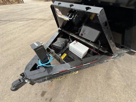 New 2027 PJ 83"x14' BP Tandem Axle Low Pro Telescopic Dump w/ 48" Sides – DT Voyager Package