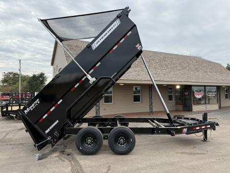 New 2027 PJ 83"x14' BP Tandem Axle Low Pro Telescopic Dump w/ 48" Sides – DT Voyager Package