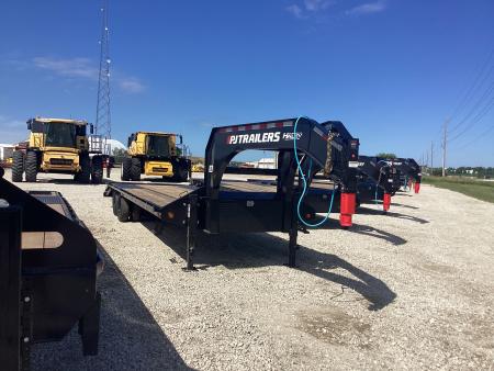 New 2027 PJ Trailers 30’ GN Flatbed Trailer