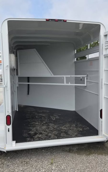 New 2026 Maxwell BrushPopper Slant 2 Horse Trailer