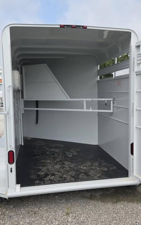 New 2026 Maxwell BrushPopper Slant 2 Horse Trailer