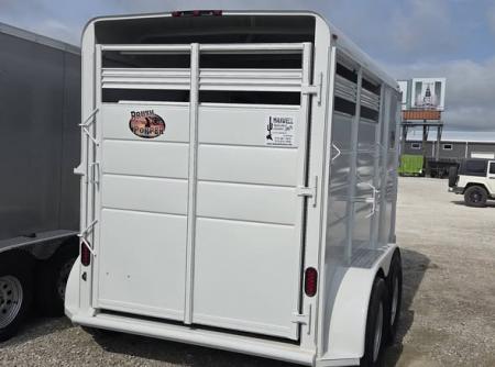 New 2026 Maxwell BrushPopper Slant 2 Horse Trailer