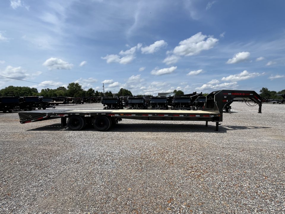 New 2027 MAXXD Gooseneck Flatbed Trailer | 102" x 30' 30K GVWR