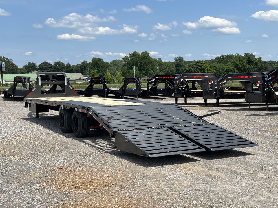 New 2027 MAXXD Gooseneck Flatbed Trailer | 102" x 30' 30K GVWR