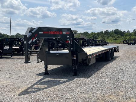 New 2027 MAXXD Gooseneck Flatbed Trailer | 102" x 30' 30K GVWR