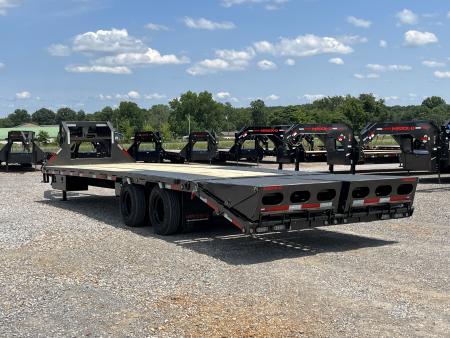 New 2027 MAXXD Gooseneck Flatbed Trailer | 102" x 30' 30K GVWR