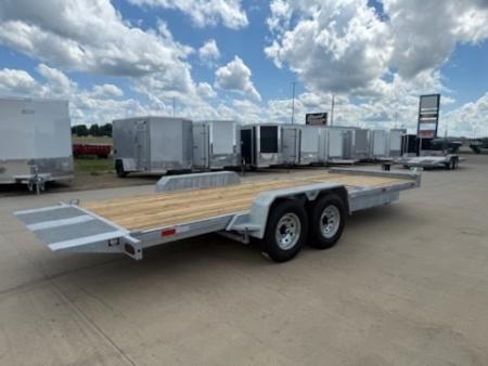 New 2026 BND Trailers 7x16+6 Split Tilt Galvanized Tilt Trailer/Equipment Trailer