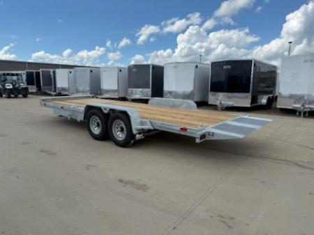 New 2026 BND Trailers 7x16+6 Split Tilt Galvanized Tilt Trailer/Equipment Trailer