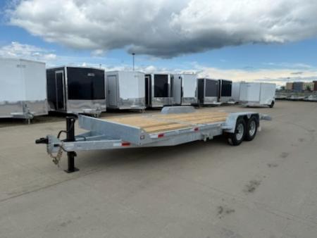 New 2026 BND Trailers 7x16+6 Split Tilt Galvanized Tilt Trailer/Equipment Trailer