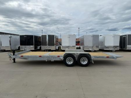 New BND Trailers Galvanized 7'x16'+6' 16k Split Tilt Trailer/Equipment Trailer
