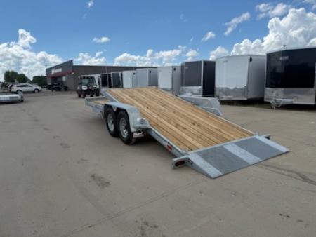 New BND Trailers Galvanized 7'x16'+6' 16k Split Tilt Trailer/Equipment Trailer