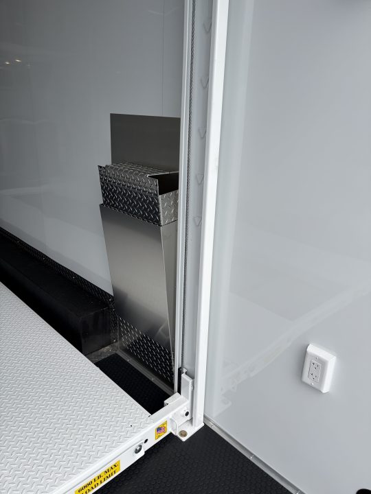 New 2027 Haulmark EDGE 28 Stacker Race Trailer, Finished Race Interior, 21K GVWR, Awnings, Lift