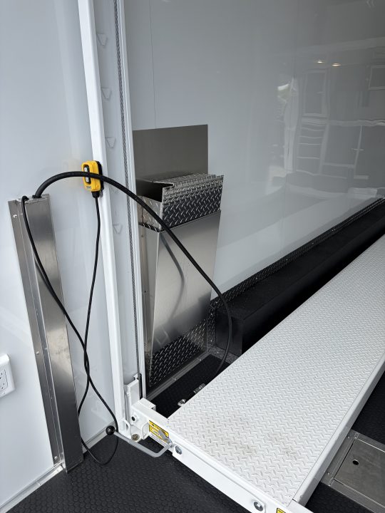 New 2027 Haulmark EDGE 28 Stacker Race Trailer, Finished Race Interior, 21K GVWR, Awnings, Lift