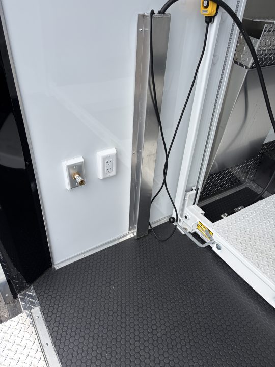 New 2027 Haulmark EDGE 28 Stacker Race Trailer, Finished Race Interior, 21K GVWR, Awnings, Lift