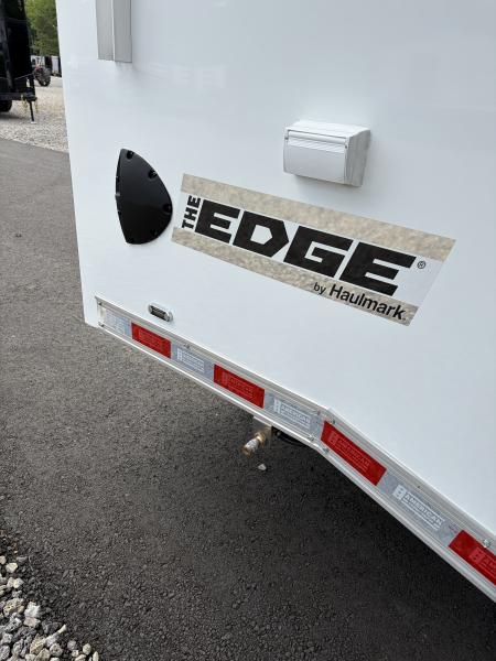 New 2027 Haulmark EDGE 28 Stacker Race Trailer, Finished Race Interior, 21K GVWR, Awnings, Lift