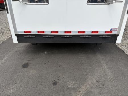 New 2027 Haulmark EDGE 28 Stacker Race Trailer, Finished Race Interior, 21K GVWR, Awnings, Lift