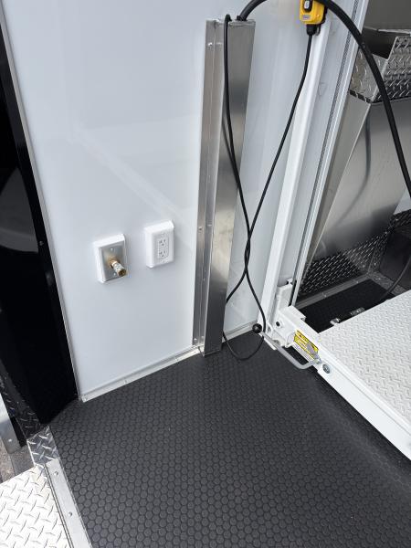 New 2027 Haulmark EDGE 28 Stacker Race Trailer, Finished Race Interior, 21K GVWR, Awnings, Lift