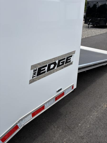 New 2027 Haulmark EDGE 28 Stacker Race Trailer, Finished Race Interior, 21K GVWR, Awnings, Lift