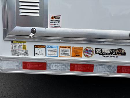 New 2027 Haulmark EDGE 28 Stacker Race Trailer, Finished Race Interior, 21K GVWR, Awnings, Lift