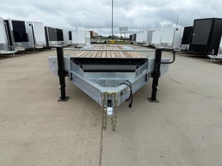 New 2026 BND Trailers GAL25 835X20+5 MEGA RAMPS GALVANIZED DECK OVER