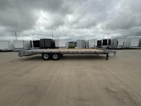 New 2026 BND Trailers GAL25 835X20+5 MEGA RAMPS GALVANIZED DECK OVER