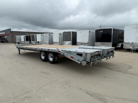 New 2026 BND Trailers GAL25 835X20+5 MEGA RAMPS GALVANIZED DECK OVER