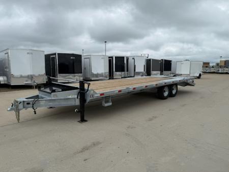 New 2026 BND Trailers GAL25 835X20+5 MEGA RAMPS GALVANIZED DECK OVER
