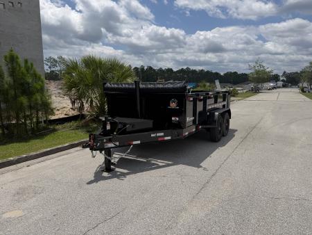 New 2026 Panther Cargo 14K 7X14 TA Dump Trailer