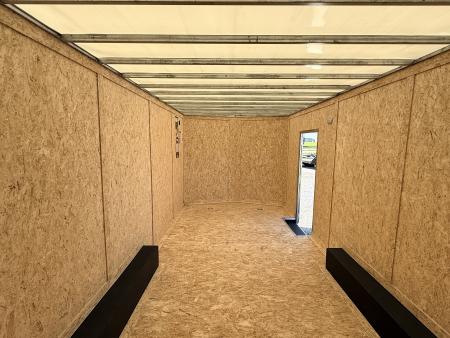 New 2026 Formula Traverse Black 8.5'x20' 10k Flat Top V-Nose Enclosed Car Hauler Cargo Trailer