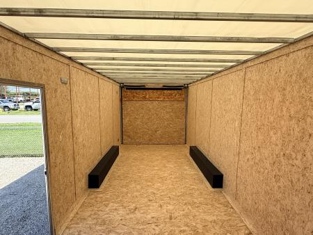 New 2026 Formula Traverse Black 8.5'x20' 10k Flat Top V-Nose Enclosed Car Hauler Cargo Trailer